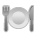 Fork and Knife with Plate