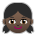 Girl: Dark Skin Tone