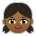 Girl: Medium-Dark Skin Tone