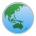 Globe Showing Asia-Australia