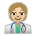 Health Worker: Medium-Light Skin Tone