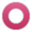 Hollow Red Circle