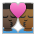 Kiss: Man, Man, Dark Skin Tone, Medium-Dark Skin Tone