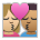 Kiss: Woman, Man, Medium-Light Skin Tone, Medium Skin Tone