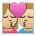 Kiss: Woman, Man, Medium-Light Skin Tone