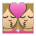 Kiss: Woman, Woman, Medium-Light Skin Tone