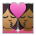 Kiss: Woman, Woman, Medium Skin Tone, Medium-Dark Skin Tone