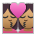 Kiss: Woman, Woman, Medium Skin Tone