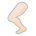 Leg: Light Skin Tone