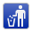 Litter in Bin Sign