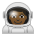 Man Astronaut: Medium-Dark Skin Tone
