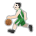 Man Bouncing Ball: Light Skin Tone