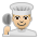Man Cook: Medium-Light Skin Tone