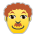 Man: Curly Hair