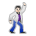 Man Dancing: Light Skin Tone