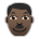 Man: Dark Skin Tone