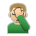 Man Facepalming: Medium-Light Skin Tone