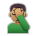 Man Facepalming: Medium Skin Tone