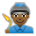 Man Factory Worker: Medium-Dark Skin Tone