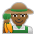 Man Farmer: Medium-Dark Skin Tone