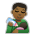 Man Feeding Baby: Medium-Dark Skin Tone
