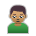 Man Frowning: Medium Skin Tone