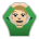 Man Gesturing OK: Medium-Light Skin Tone