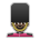Man Guard: Dark Skin Tone
