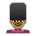 Man Guard: Medium-Dark Skin Tone