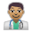 Man Health Worker: Medium Skin Tone
