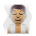 Man in Steamy Room: Medium Skin Tone