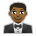 Man in Tuxedo: Medium-Dark Skin Tone