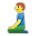 Man Kneeling
