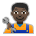 Man Mechanic: Dark Skin Tone