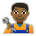Man Mechanic: Medium-Dark Skin Tone