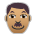 Man: Medium Skin Tone