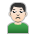 Man Pouting: Light Skin Tone