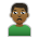 Man Pouting: Medium-Dark Skin Tone