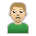 Man Pouting: Medium-Light Skin Tone