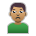 Man Pouting: Medium Skin Tone