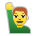 Man Raising Hand