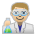 Man Scientist: Medium-Light Skin Tone