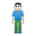 Man Standing: Light Skin Tone