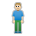 Man Standing: Medium-Light Skin Tone