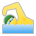 Man Swimming