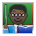 Man Teacher: Dark Skin Tone