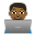 Man Technologist: Medium-Dark Skin Tone