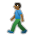 Man Walking: Medium-Dark Skin Tone