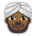 Man Wearing Turban: Medium-Dark Skin Tone