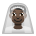 Man with Veil: Dark Skin Tone